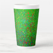Gustav Klimt Poppy Field Latte Mok (Voorkant)