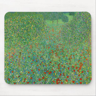 Gustav Klimt - Poppy Field Muismat