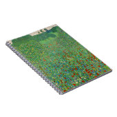 Gustav Klimt - Poppy Field Notitieboek (Rechterzijde)