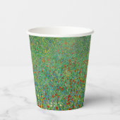 Gustav Klimt - Poppy Field Papieren Bekers (Achterkant)