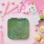 Gustav Klimt - Poppy Field Papieren Bordje (Feest)