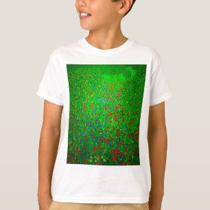 Gustav Klimt Poppy Field T-shirt