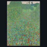 Gustav Klimt - Poppy Field Tissuepapier<br><div class="desc">Poppy Field / Field of Poppies - Gustav Klimt,  Oil on Canvas,  1907</div>