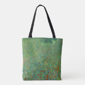 Gustav Klimt - Poppy Field Tote Bag (Achterkant)