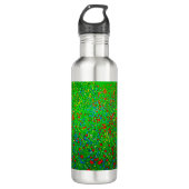 Gustav Klimt Poppy Field Waterfles (Voorkant)