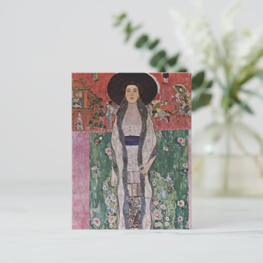 Gustav Klimt Portrait van Adele Bloch-Bauer II Briefkaart (Staand voorkant)