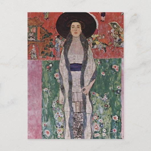 Gustav Klimt Portrait van Adele Bloch-Bauer II Briefkaart (Voorkant)