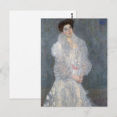 Gustav Klimt Portrait van het Briefkaart van (Voorkant / Achterkant)