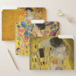Gustav Klimt - Portret Masterstukselectie Documentenmap<br><div class="desc">Gustav Klimt - Garden Masterfiles Selection: - The Kiss / Der Kuss - 1907-1908 - Portrait of Adele Bloch-Bauer I - 1907 - Lady with Fan - 1917-1918</div>