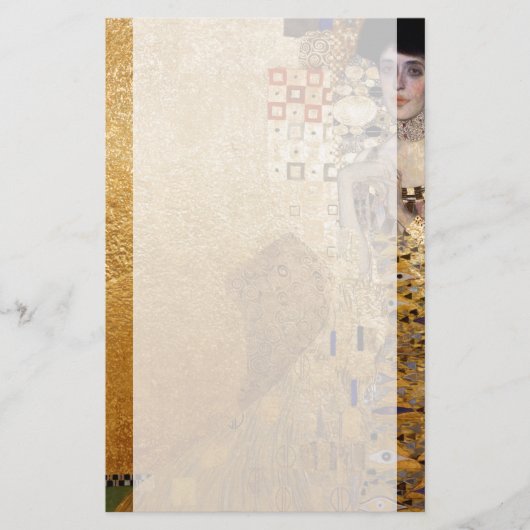 Gustav Klimt portret van Adel Bloch Bauer 1907 Briefpapier (Voorkant)