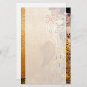 Gustav Klimt portret van Adel Bloch Bauer 1907 Briefpapier (Voorkant / Achterkant)