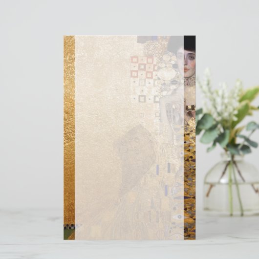 Gustav Klimt portret van Adel Bloch Bauer 1907 Briefpapier (Staand voorkant)