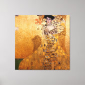 Gustav Klimt portret van Adel Bloch Bauer 1907 Canvas Afdruk (Voorkant)