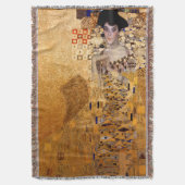 Gustav Klimt portret van Adel Bloch Bauer 1907 Deken (Voorkant Verticaal)