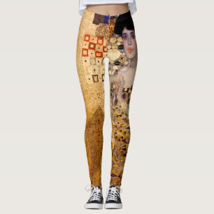 Gustav Klimt portret van Adel Bloch Bauer 1907 Leggings