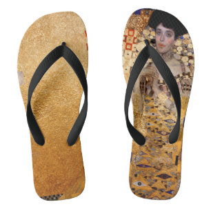 Gustav Klimt portret van Adel Bloch Bauer 1907 Teenslippers