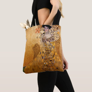 Gustav Klimt portret van Adel Bloch Bauer 1907 Tote Bag