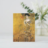 GUSTAV KLIMT - Portret van Adele Bloch-Bauer 1907 Briefkaart (Staand voorkant)