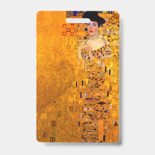 Gustav Klimt Portret van Adele Bloch Bauer Badge