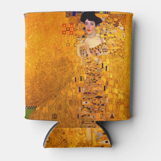 Gustav Klimt Portret van Adele Bloch Bauer Blikjeskoeler (Voorkant)