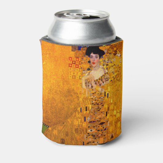 Gustav Klimt Portret van Adele Bloch Bauer Blikjeskoeler (Blikje Achterkant)