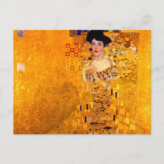Gustav Klimt Portret van Adele Bloch Bauer Briefkaart (Voorkant)