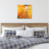 Gustav Klimt Portret van Adele Bloch-Bauer Canvas Afdruk (Insitu (Slaapkamer))