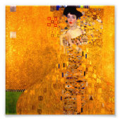 Gustav Klimt Portret van Adele Bloch Bauer Foto Afdruk (Voorkant)