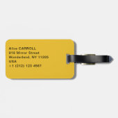 Gustav Klimt - Portret van Adele Bloch-Bauer I Bagagelabel (Achterkant horizontaal)