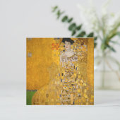 Gustav Klimt - Portret van Adele Bloch-Bauer I Bedankkaart (Staand voorkant)