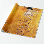 Gustav Klimt Portret van Adele Bloch-Bauer I Cadeaupapier<br><div class="desc">Gustav Klimt Portret van Adele Bloch-Bauer I-pakpapier</div>