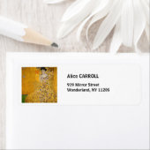 Gustav Klimt - Portret van Adele Bloch-Bauer I Etiket (Insitu)