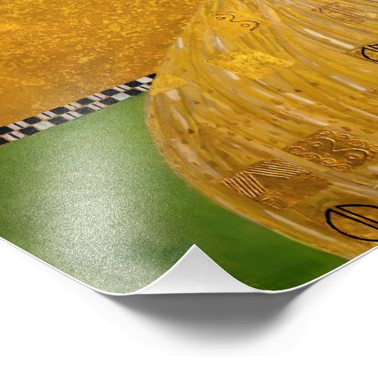 Gustav Klimt - Portret van Adele Bloch-Bauer I Foto Afdruk (Hoek)