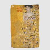 Gustav Klimt - Portret van Adele Bloch-Bauer I Golfhanddoek (Voorkant)