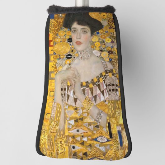 Gustav Klimt - Portret van Adele Bloch-Bauer I Golfheadcover (Draai 90)