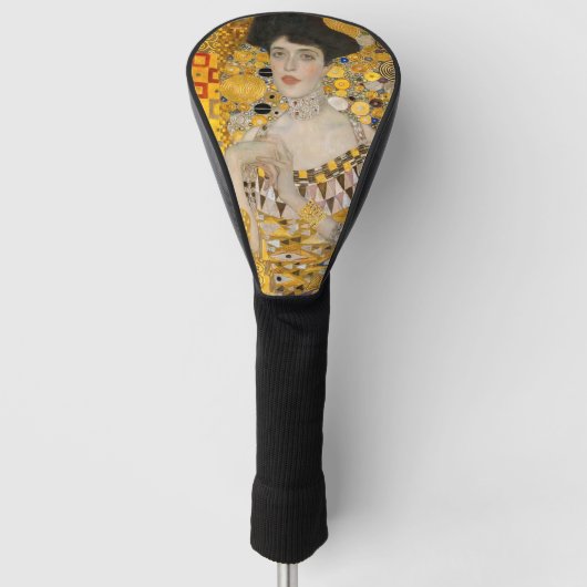 Gustav Klimt - Portret van Adele Bloch-Bauer I Golfheadcover (Voorkant)