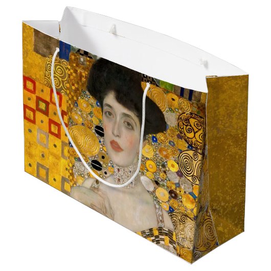Gustav Klimt - Portret van Adele Bloch-Bauer I Groot Cadeauzakje (Achterkant Gekanteld)