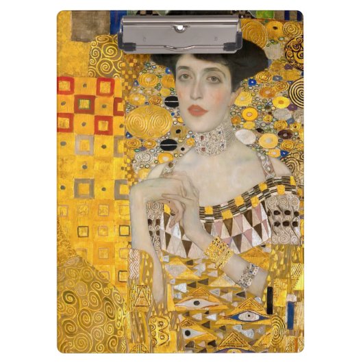 Gustav Klimt - Portret van Adele Bloch-Bauer I Klembord (Voorkant)