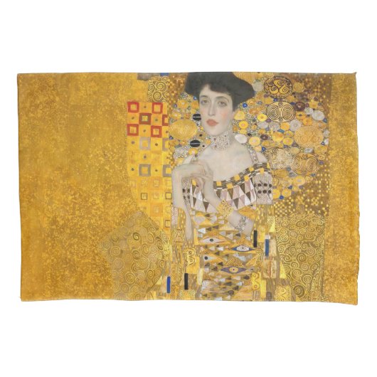 Gustav Klimt - Portret van Adele Bloch-Bauer I Kussensloop (Voorkant)