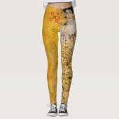 Gustav Klimt - Portret van Adele Bloch-Bauer I Leggings (Voorkant)