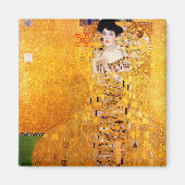 Gustav Klimt Portret van Adele Bloch-Bauer I Magneet (Voorkant)