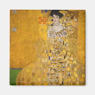 Gustav Klimt - Portret van Adele Bloch-Bauer I Magneet