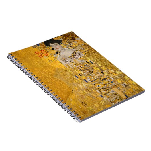 Gustav Klimt - Portret van Adele Bloch-Bauer I Notitieboek (Rechterzijde)