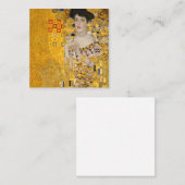 Gustav Klimt - Portret van Adele Bloch-Bauer I Notitiekaartje (Voorkant / Achterkant)