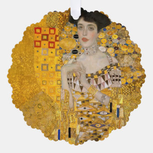 Gustav Klimt - Portret van Adele Bloch-Bauer I Ornament Kaart