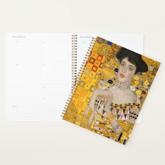 Gustav Klimt - Portret van Adele Bloch-Bauer I Planner (Display)