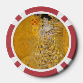 Gustav Klimt - Portret van Adele Bloch-Bauer I Poker Chips (Achterkant)