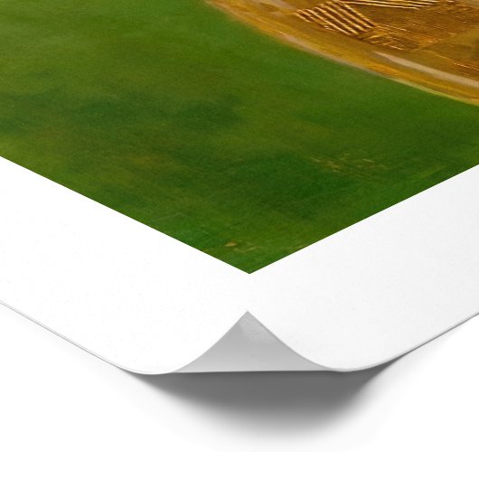 Gustav Klimt - Portret van Adele Bloch-Bauer I Poster (Hoek)