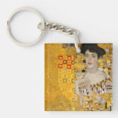 Gustav Klimt - Portret van Adele Bloch-Bauer I Sleutelhanger (Voorkant)