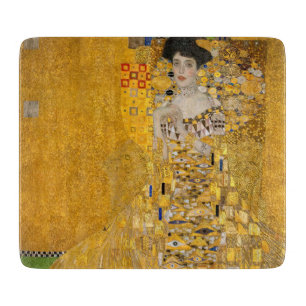 Gustav Klimt - Portret van Adele Bloch-Bauer I Snijplank